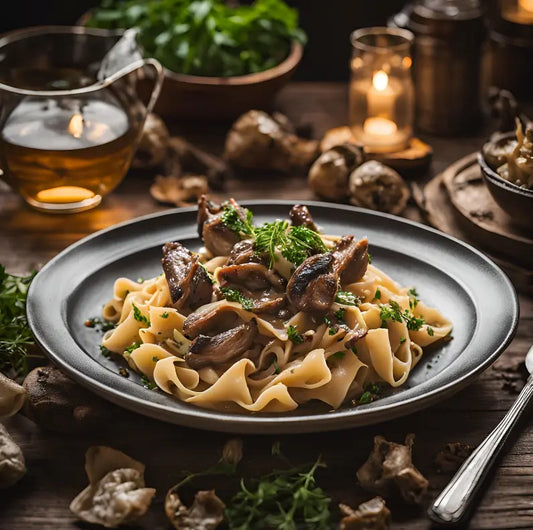 Box " Pâtes aux Cèpes et Confit de Canard 🦆 " - Pour 4 personnes