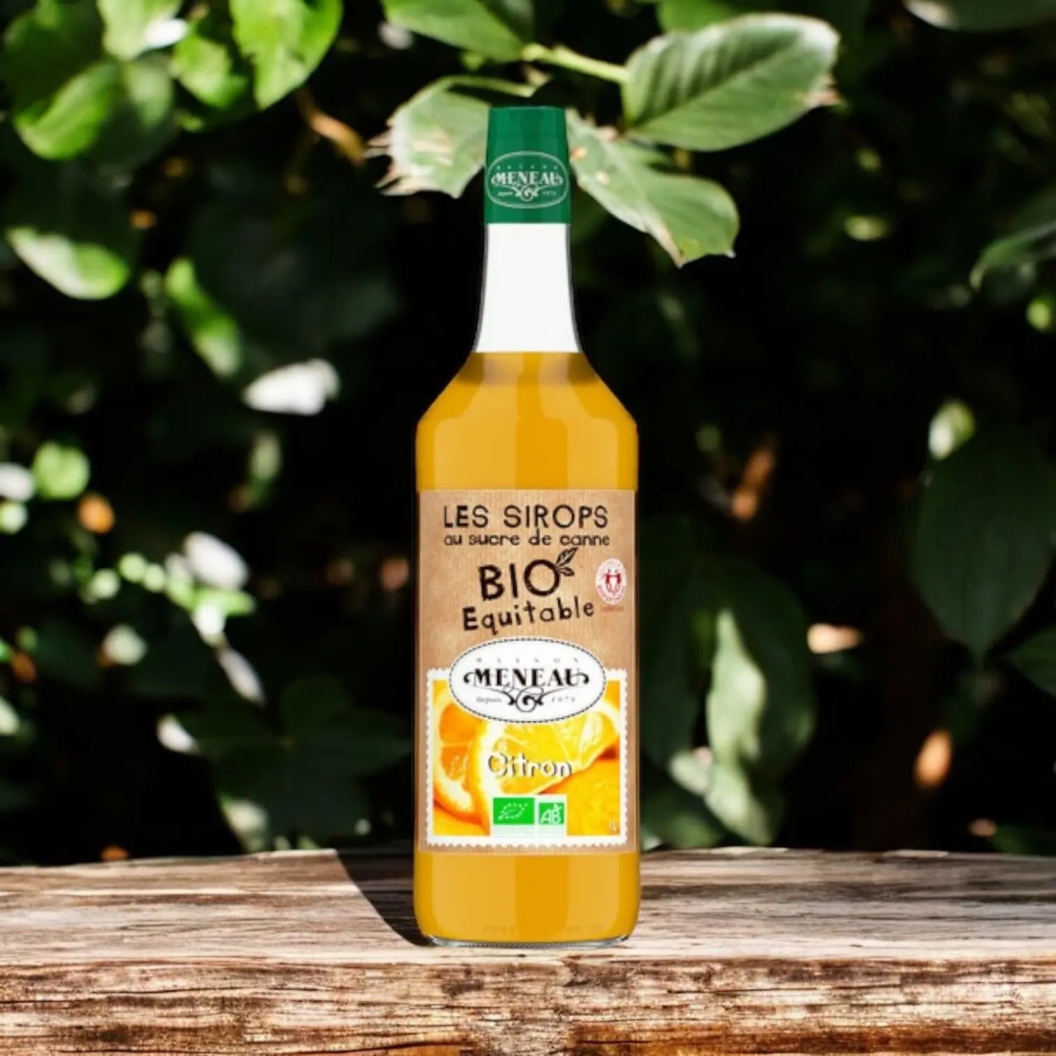 sirop Bio au citron vendu par JM Monterroir